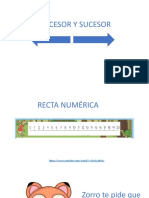 Antecesor y Sucesor Clase 01 de Octubre