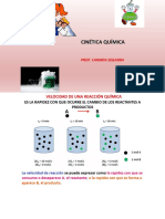 CINÉTICA QUÍMICA Laboratorio