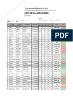 Tarea Acta de Calificaciones