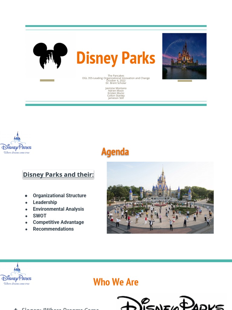 Disney Parks SWOT and Strategy | PDF | Competitive Advantage | Brand