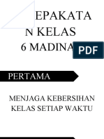 KESEPAKATAN KELAS