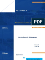 Bioquímica Sem-05 Sesión-28 2023-0