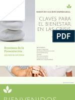 Claves para El Bienestar en Crisis