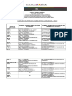 Calendario Vida Saludable