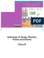 III Anthology of Songs Rhymes Poems and Short Stories 2019