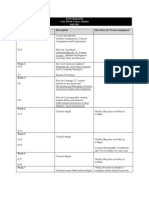 294 - 4 FA11 Course Schedule