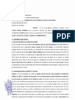 Disposición N° 01 (Caso N° 411-2022)