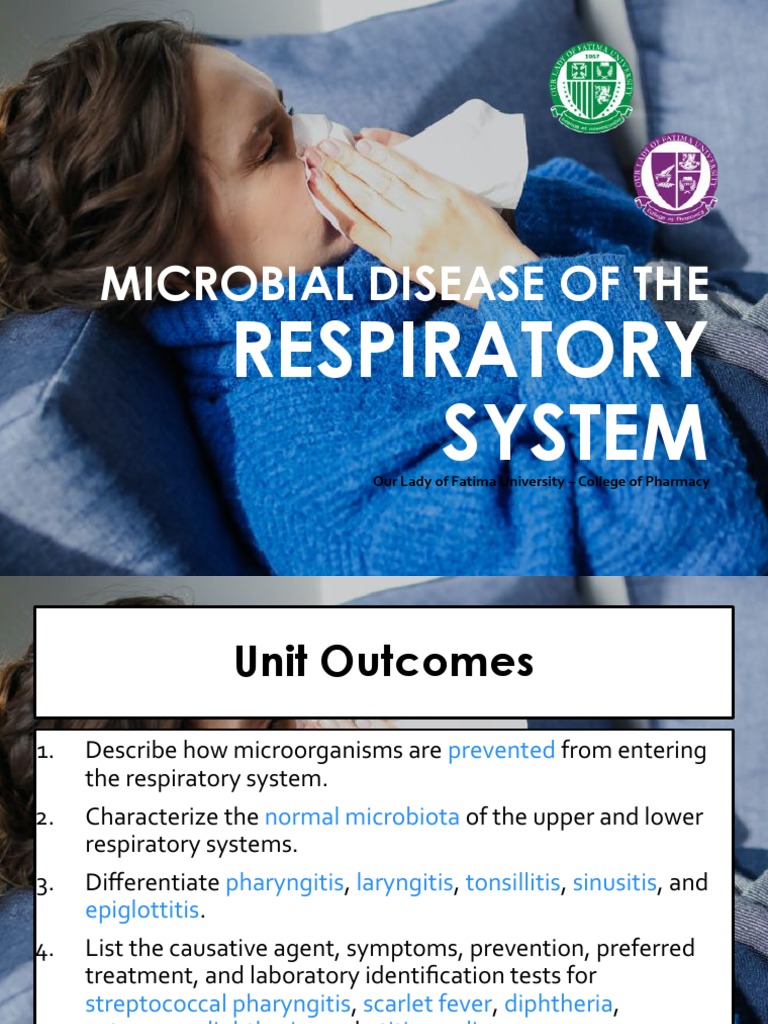 Microbial Diseases of the Respiratory System | PDF | Respiratory Tract ...