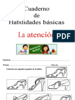 Cuaderno Habilidades Atencion