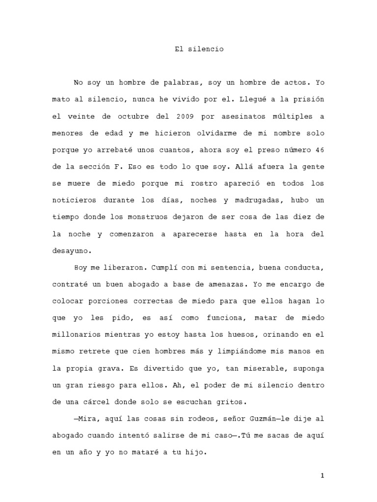 El Silencio Pdf
