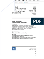 IEC-60287-1-3-2002 - Current Rating Equations 100 Load Factor and Calculation of Losses Current Sharing Between Parallel Single Core Cables and Calculation of Circulating Current Losses