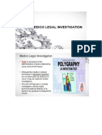 Medico Legal Investigation Module