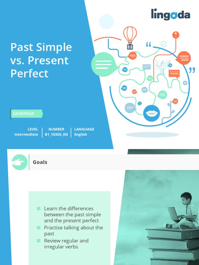 Past Simple Present Perfect LINGODA | PDF | Grammatical Tense | English ...