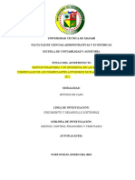 Universidad Técnica de Manabí Facultad de Ciencias Administrativas Y Económicas Escuela de Contabilidad Y Auditoría