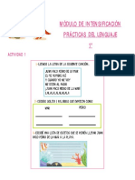 Módulo de Intensificación 1°