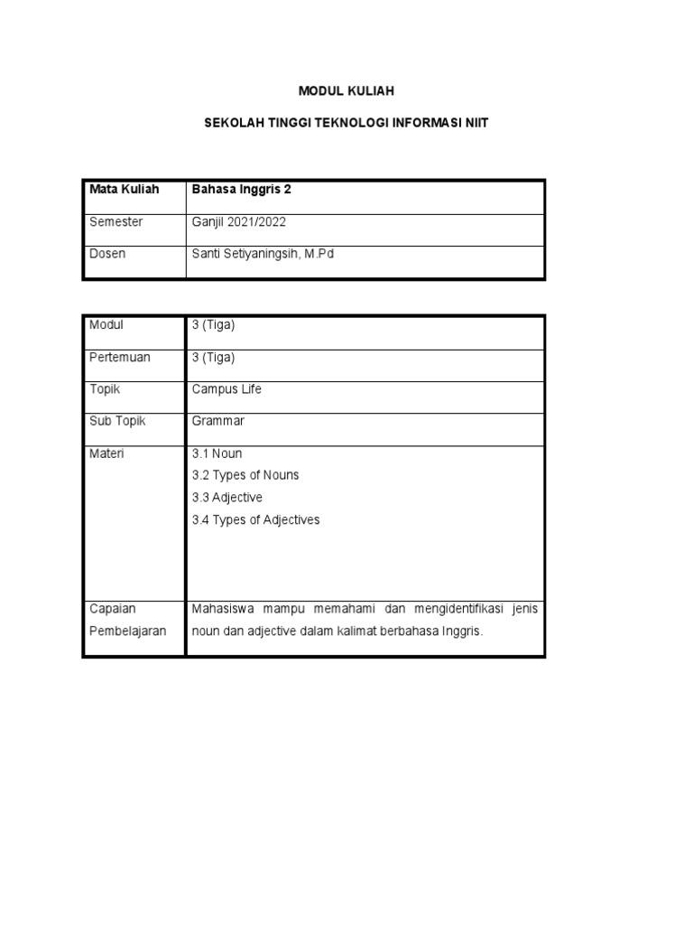 Understanding Nouns and Adjectives A Guide to Identifying and Classifying Key Parts of Speech
