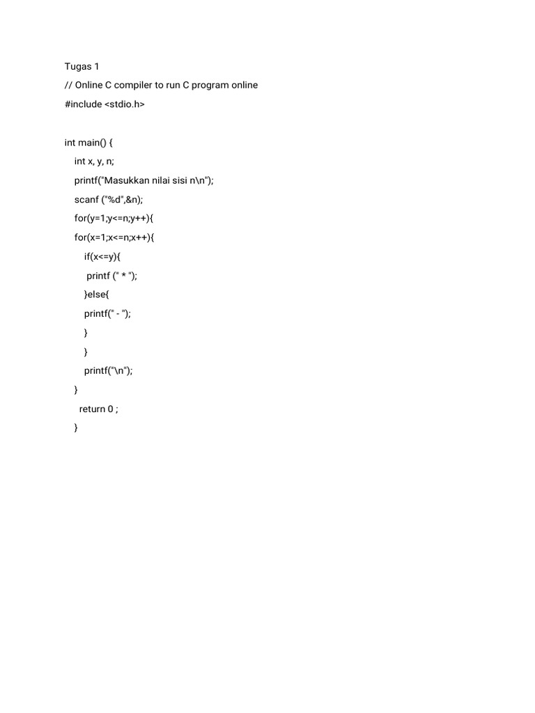 C Programming Tasks for Beginners | PDF | Teaching Methods & Materials