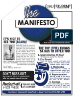 Welcome Manifesto Preview