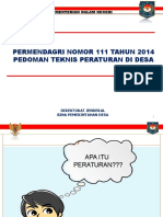 Pedoman Penyusunan Peraturan Di Desa