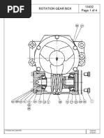 Caja de Engranes para Pluma DunbarRotationGearBox