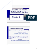 CHAP - 03 - Managing and Pricing Deposit Services and Non-Deposit Liabilities
