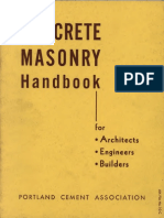 Portland Cement Assoc Concrete Masonry Handbook 19510001