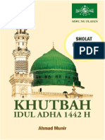 Khutbah Idul Adha 1442 H