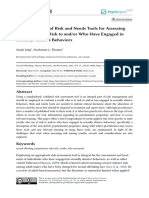 A Compendium of Risk and Needs Tools For Assessing Male Youths At-Risk To And:or Who Have Engaged in Sexually Abusive Behaviors