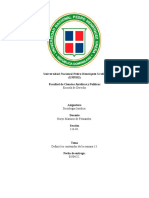 UNPHU Sociología Jurídica tema semana 13