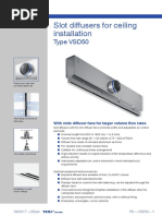 Trox - Slot Diffucer - VSD 50