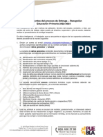 Lineamientos Del Proceso de Entrega Recepción DEP 2022-2023