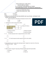 Soal Uas Matematika