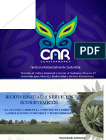 Biodiversidad y SE Cultura Ambiental CAR