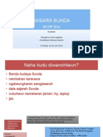 AKSARA SUNDA (Balai Bahasa Jawa Barat, 28062022)