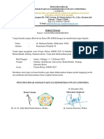 Surat Tugas PB AFKSI Utk Dr. Marhaen