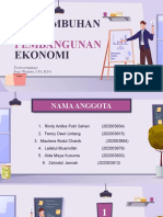 Kel7 - Pertumbuhan & Pembangunan Ekonomi