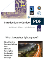 Introduction to Outdoor Lighting and How it Affects Light Pollution
