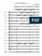 Вивальди А. Концерт C-dur для 2-х труб, ансамбля медных духовых и ударных
