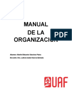 Manual de organización del centro de capacitación