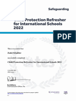Child Protection Refresher For International Schools 2022