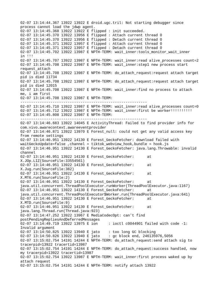 Log | PDF | Java (Programming Language) | System Software