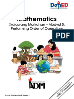 Mathematics Grade 2 Q2 Module 5 PerformingOrderOfOperations v4 24NOV2020