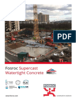 Supercast Watertight Concrete Brochure