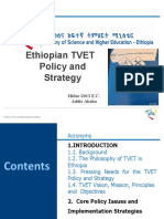 TVET Policy & Strategy PPT New