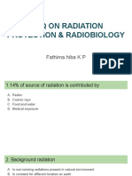 MCQ On Radiation Protection and Radiobiology