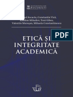 Etică și integritate academică 