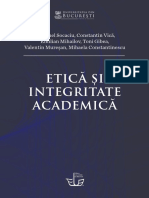 Etică Și Integritate Academică