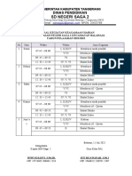 Jadwal Kegiatan Keagamaan