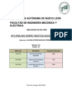 AF4 - Análisis Sobre Objetos Audiovisuales