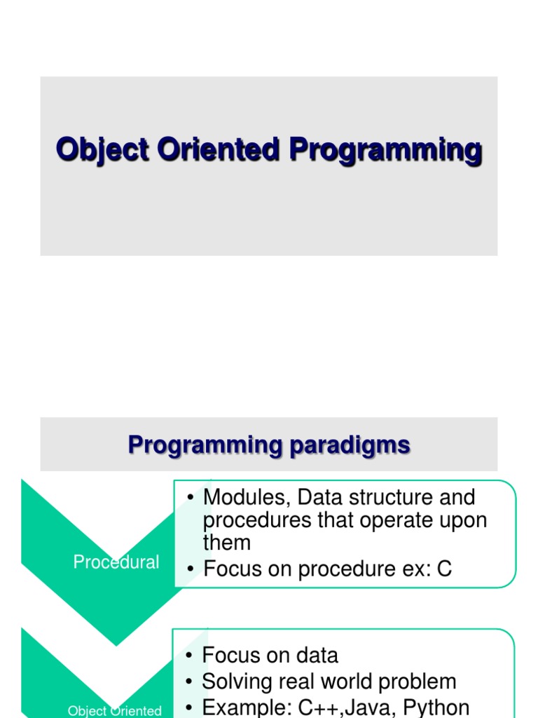 Pyhon OOPS | PDF | Object Oriented Programming | Class (Computer ...